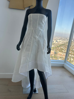 Flare White Dress Small