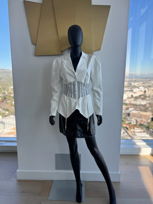 New! White Jacket! Small