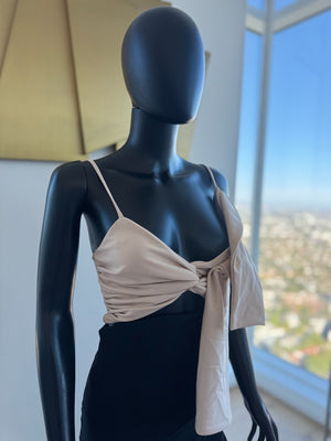 Biege and Black Dress! Small Never Worn!