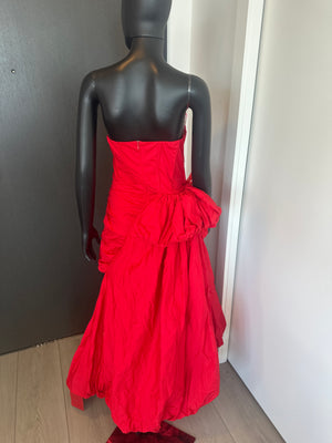 NEW! Red Strapless Gown Medium