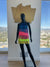 Multi-Color String Dress. Medium