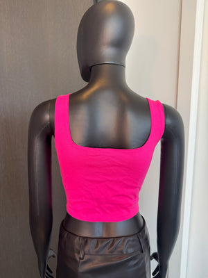 NEW!!! Chic Hot Pink Top Medium