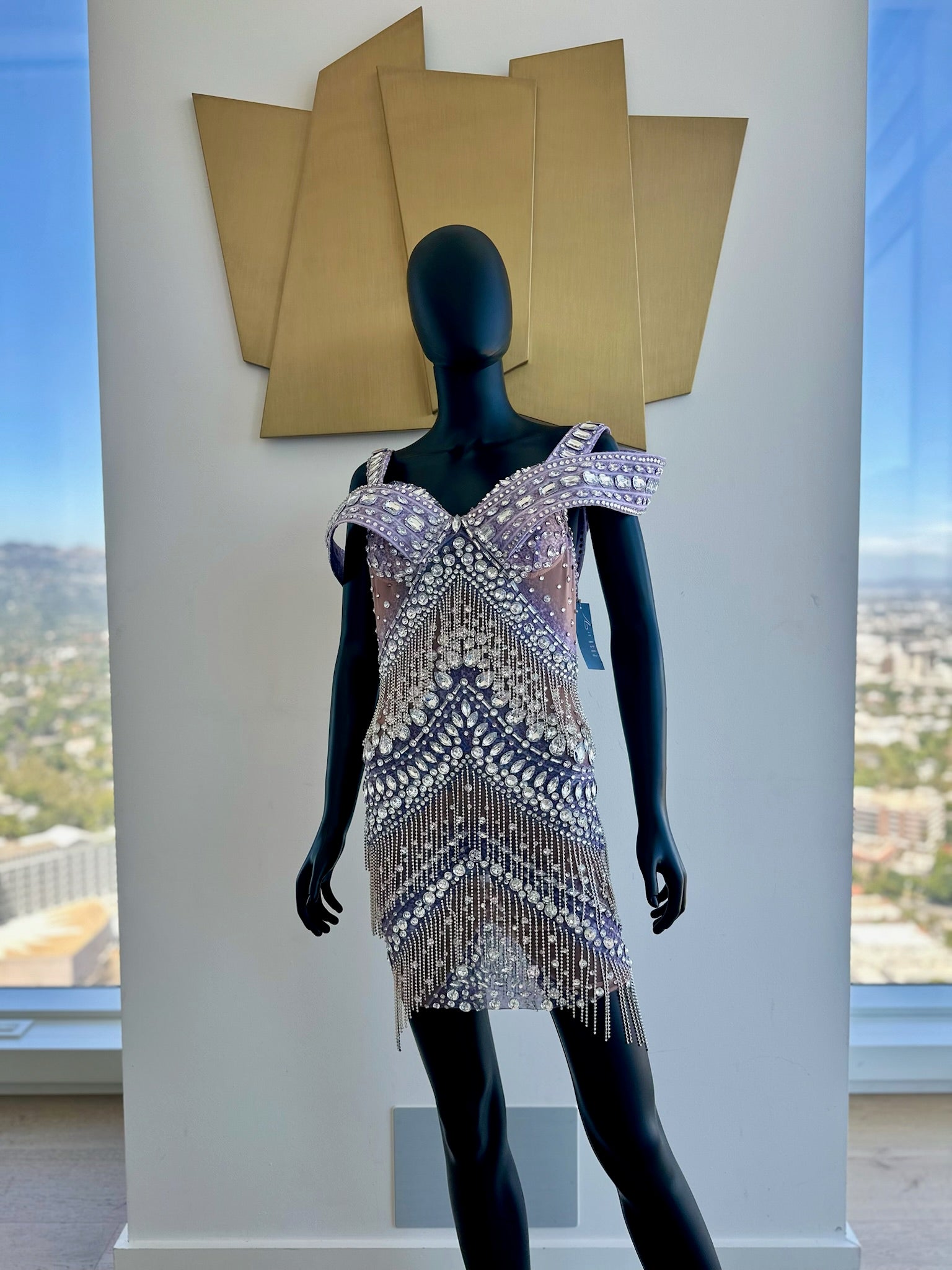 Fancy Detailed Dress! New! Medium