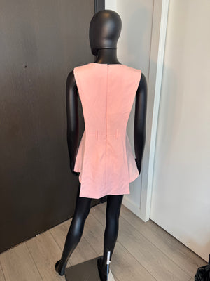 Cute Pink Sleeveless Dress Small