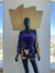 Purple & Gold Sparkly Mini Romper! Size 2 XS