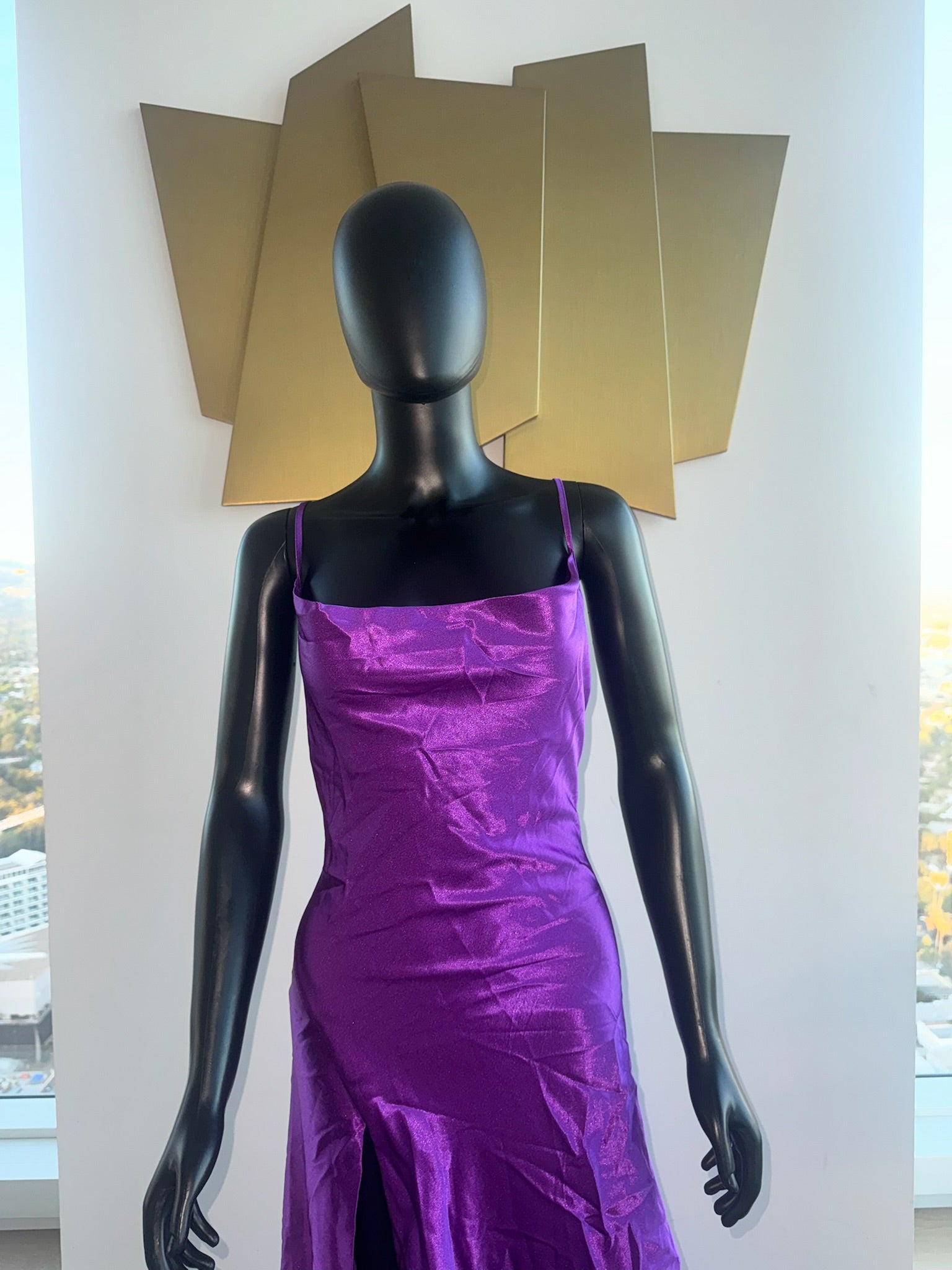 Purple Long Dress! New! Small