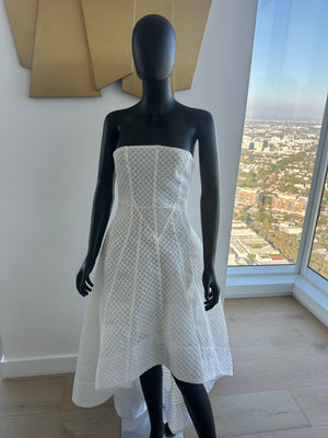 Flare White Dress Small