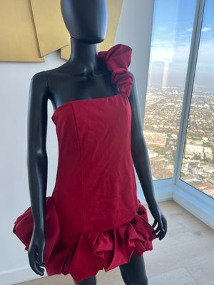 Red Party Dress Medium! New!