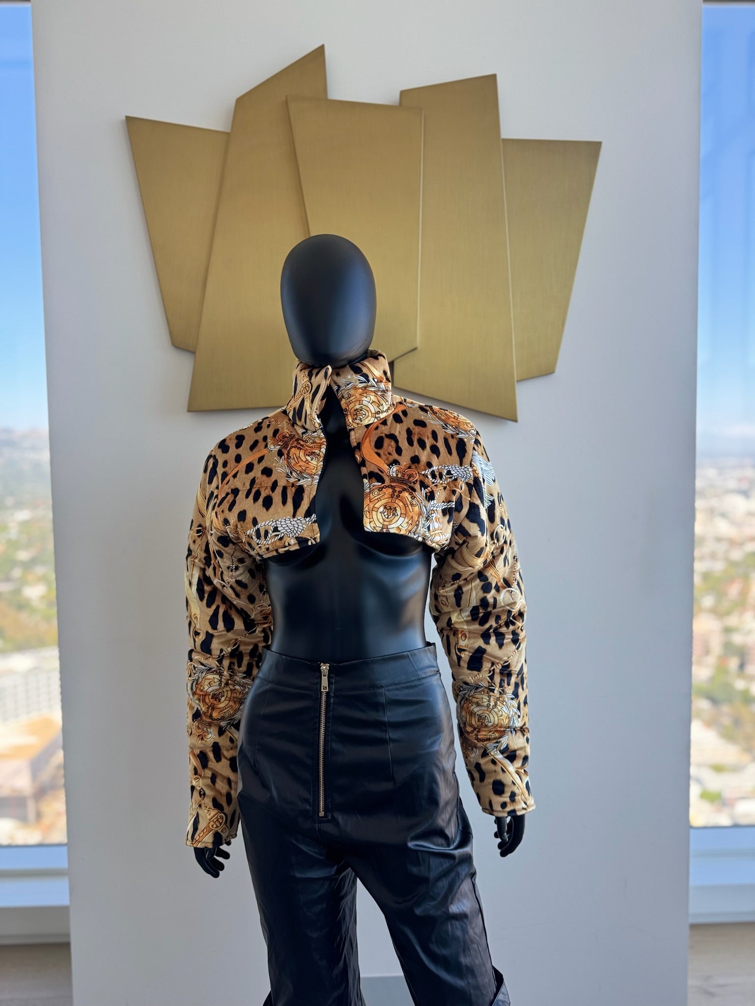 Crop Tiger Jacket! Small