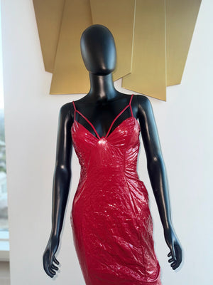 Sexy Red Dress! Fits to body! Medium