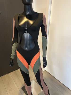 Small! Multi Color Sexy Jumpsuit