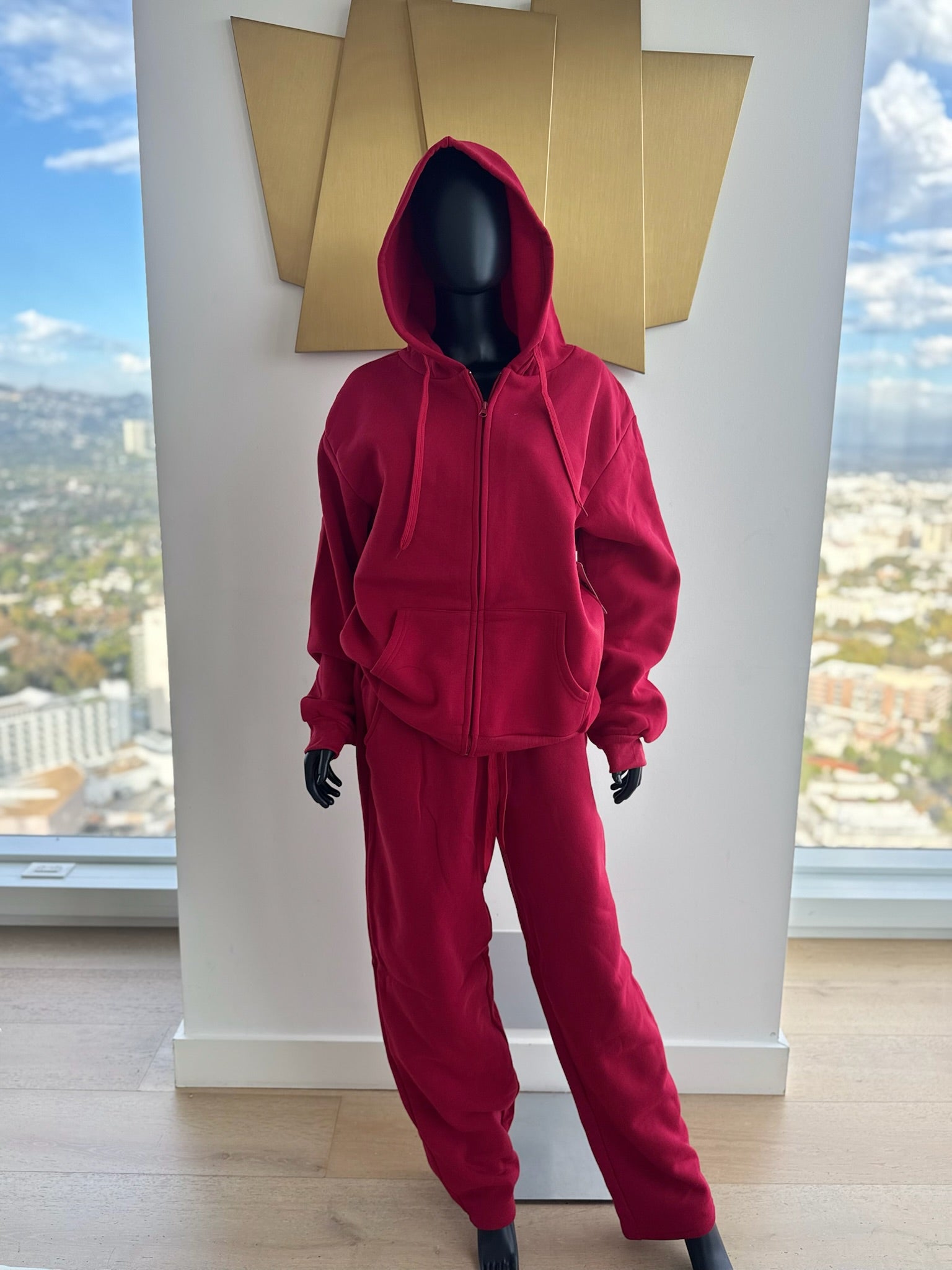 New! Red Jogging Suit!