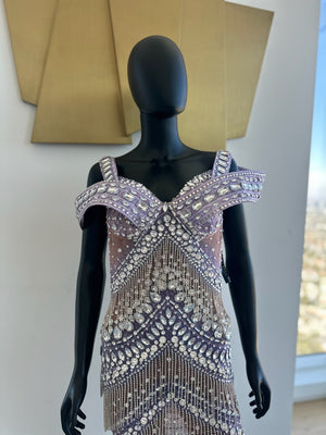 Fancy Detailed Dress! New! Medium