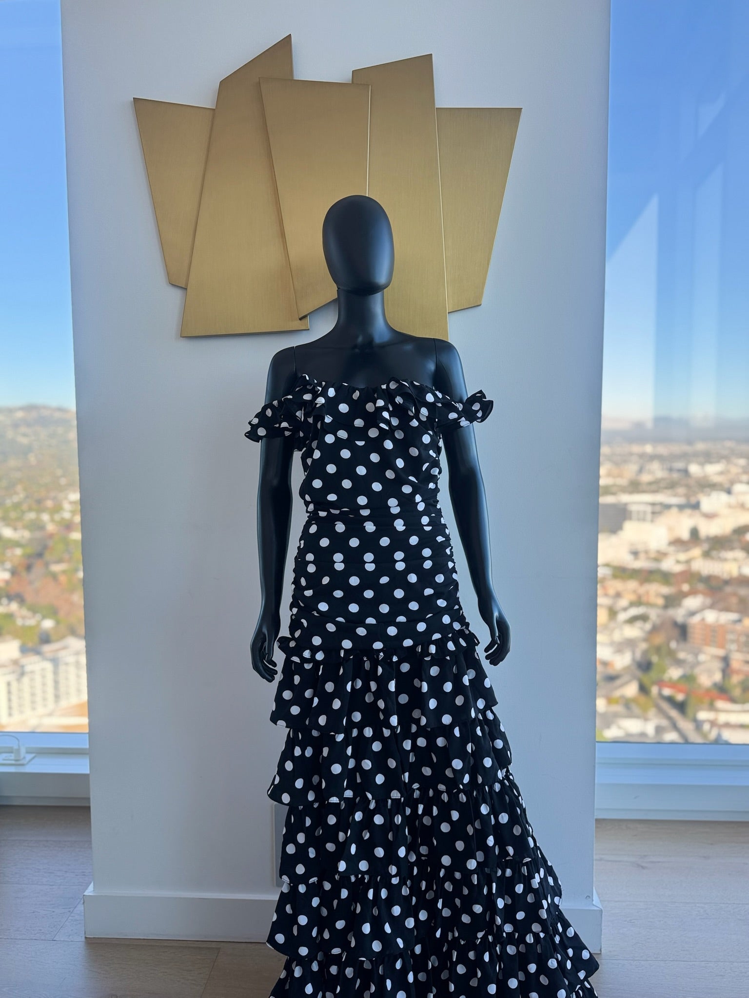 New! Black and White Dress! Medium