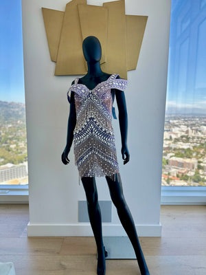 Fancy Detailed Dress! New! Medium