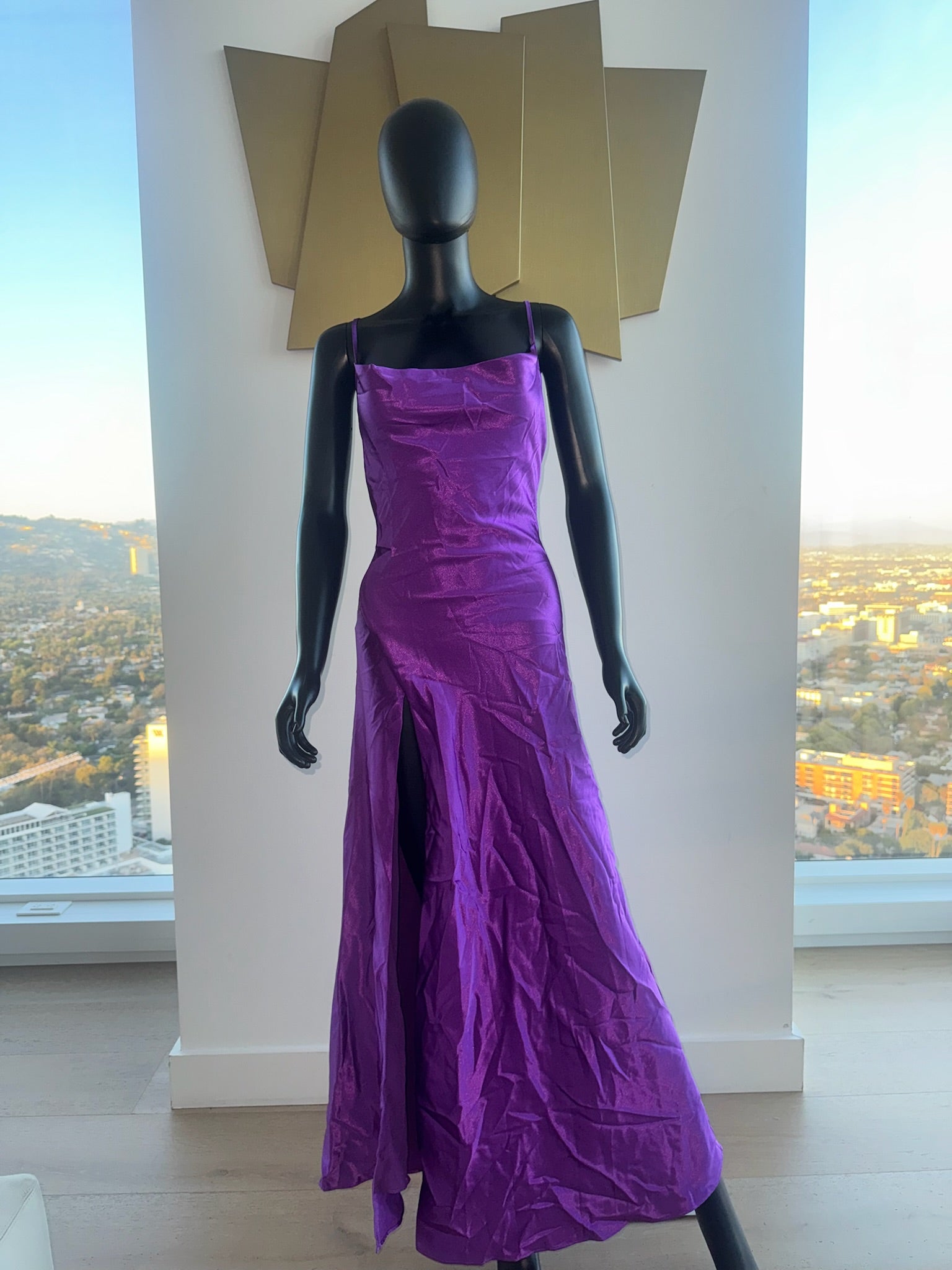Purple Long Dress! New! Small