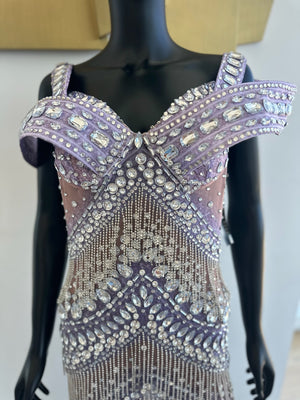 Fancy Detailed Dress! New! Medium