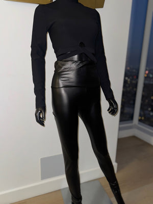 New! High Waisted Pleather Pants