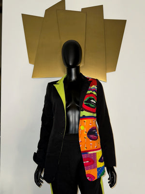 2 Piece Blazer & Pant Set! Small