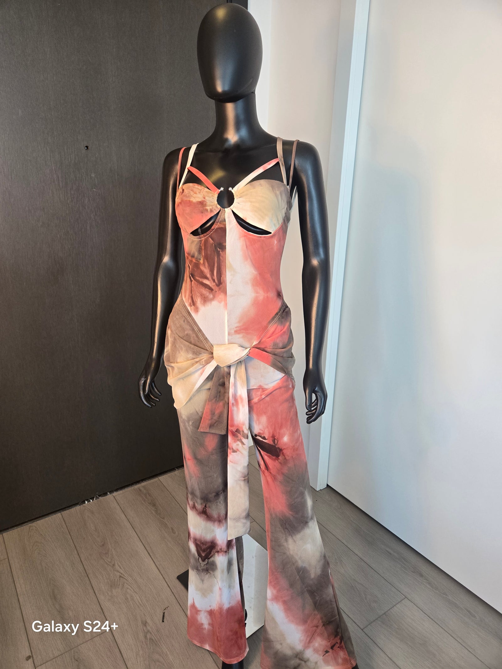 CUTE MULTI-COLOR JUMPSUIT MEDIUM