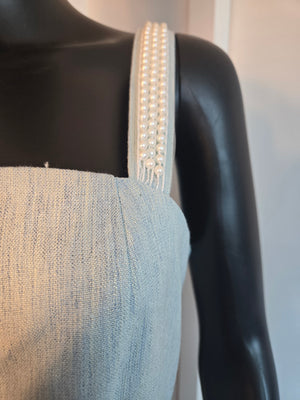 NEW!!! BLUE DENIM DRESS MEDIUM