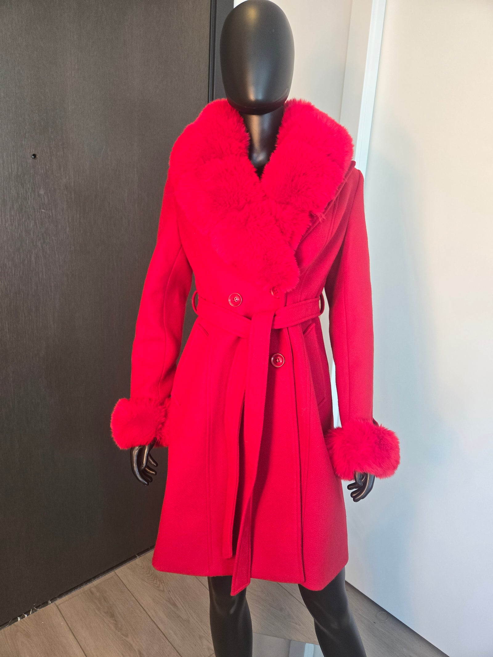 NEW!!! RED COAT SMALL