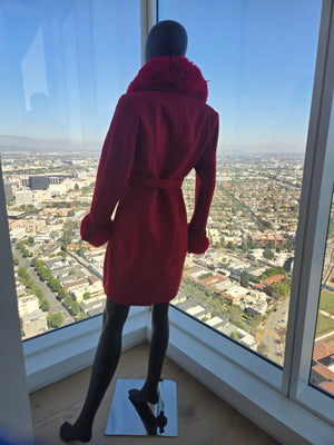 NEW!!! RED COAT SMALL