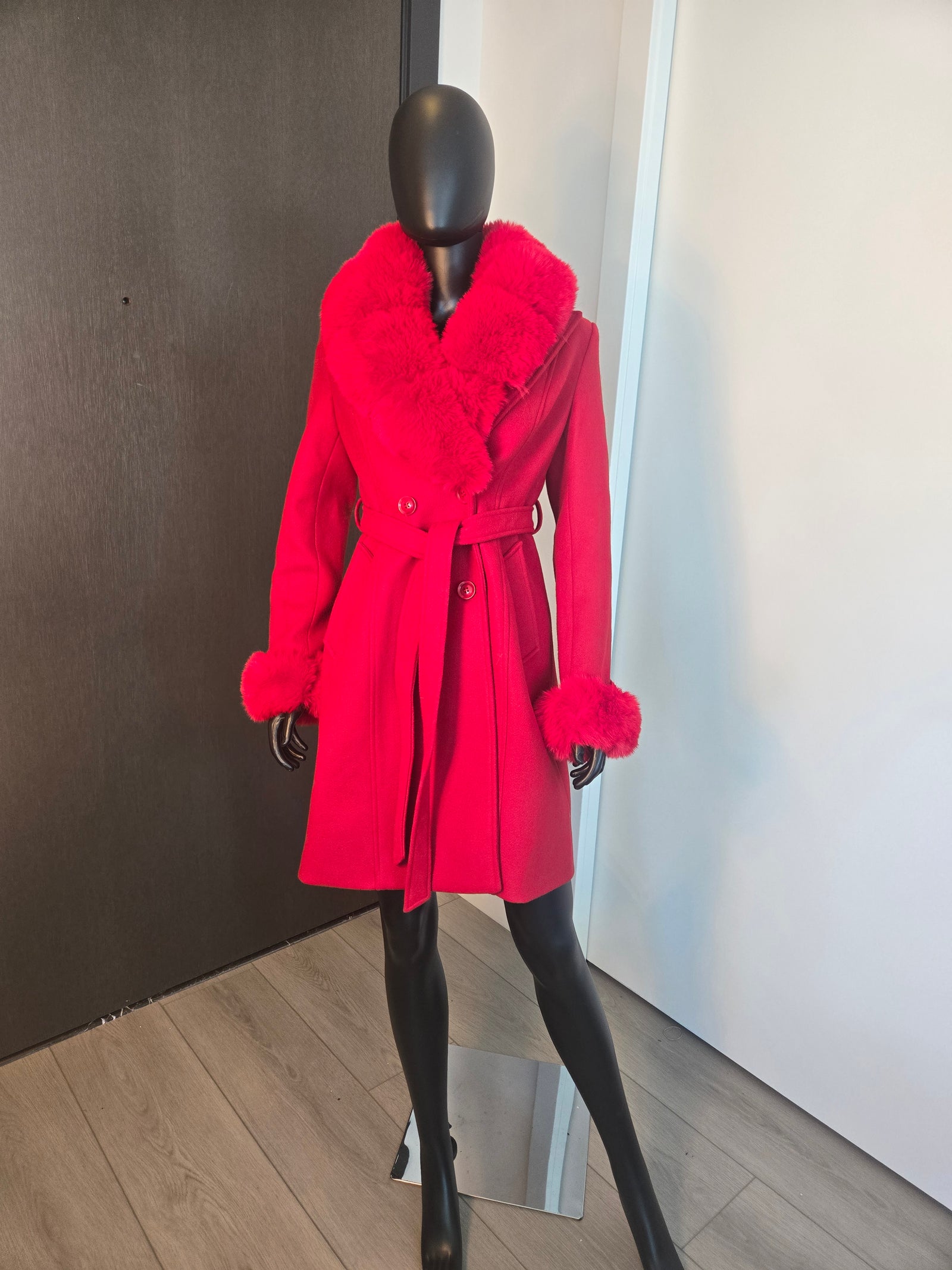 NEW!!! RED COAT SMALL