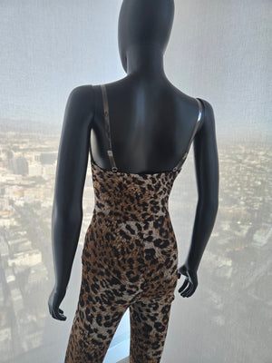 LEOPARD PRINT JUMPSIUT MEDIUM
