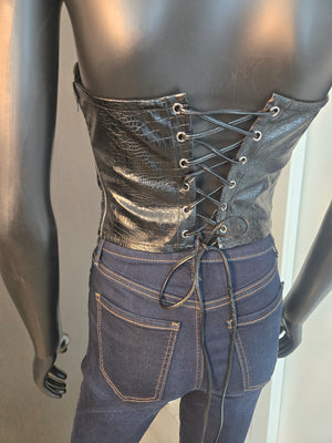CUTE TOP ONLY BLACK MEDIUM