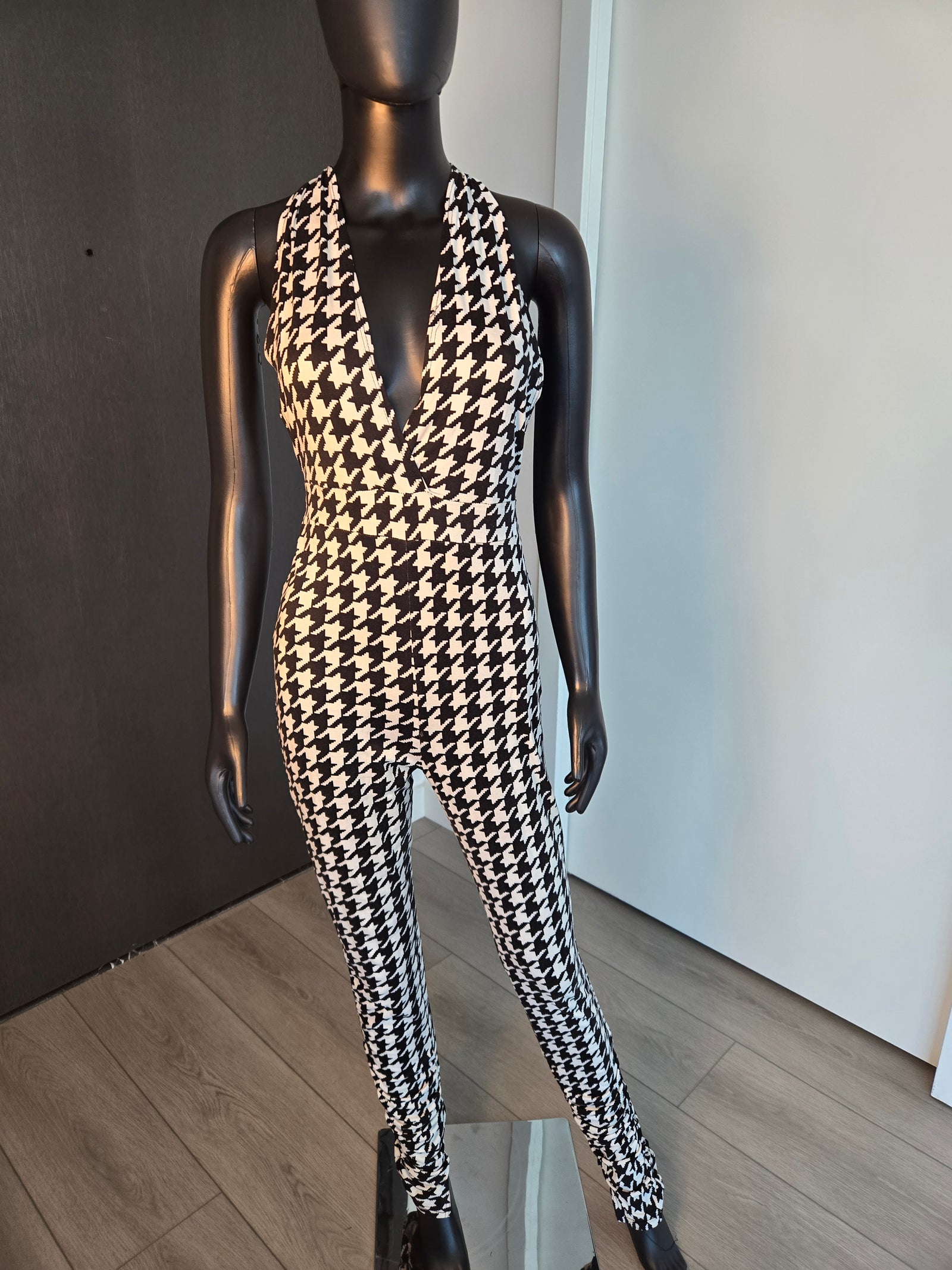 Black & White Jumpsuit,  size Medium