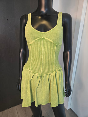 GREEN ROMPER MEDIUM