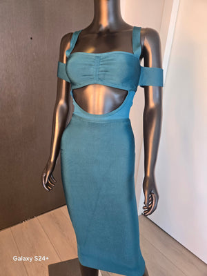 Cute!!! Teal Dress XSmall