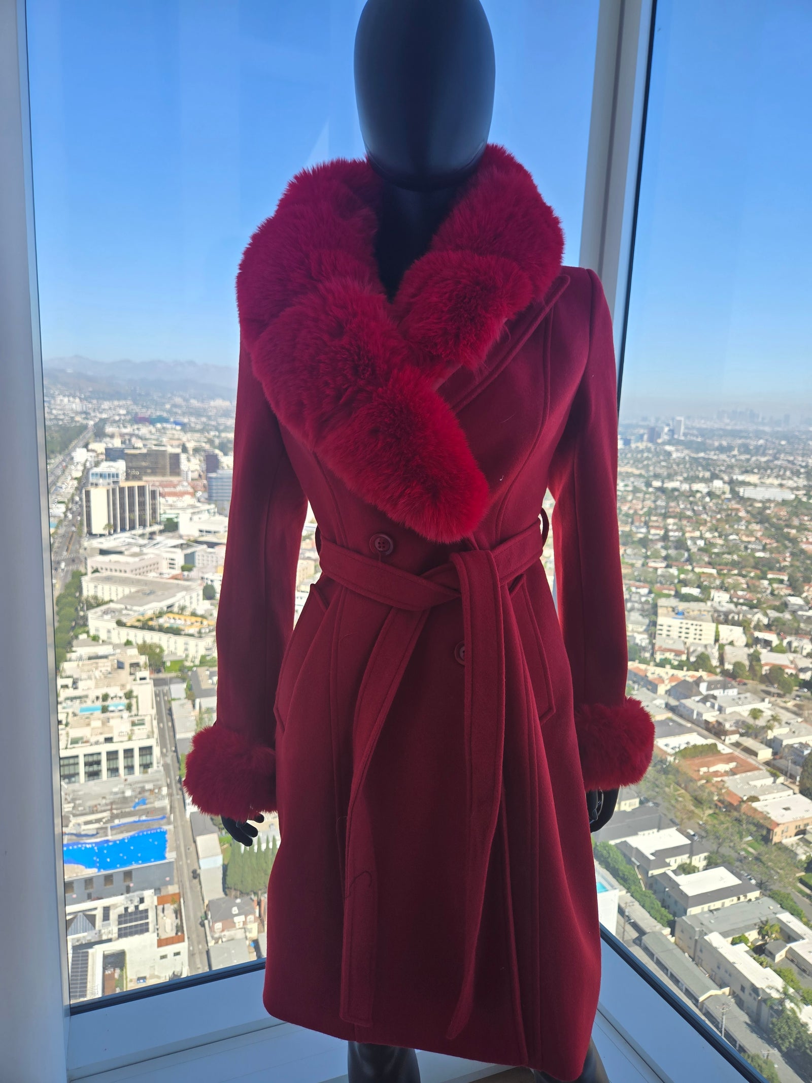 NEW!!! RED COAT SMALL