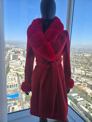 NEW!!! RED COAT SMALL