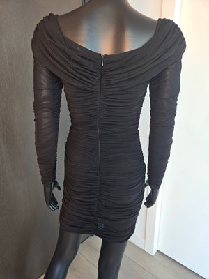 New! Long Sleeve Dress Black Size Medium