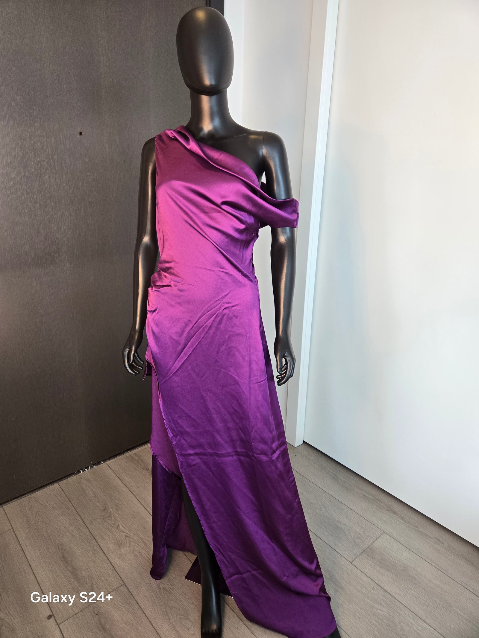 New!!! Purple Gown Medium