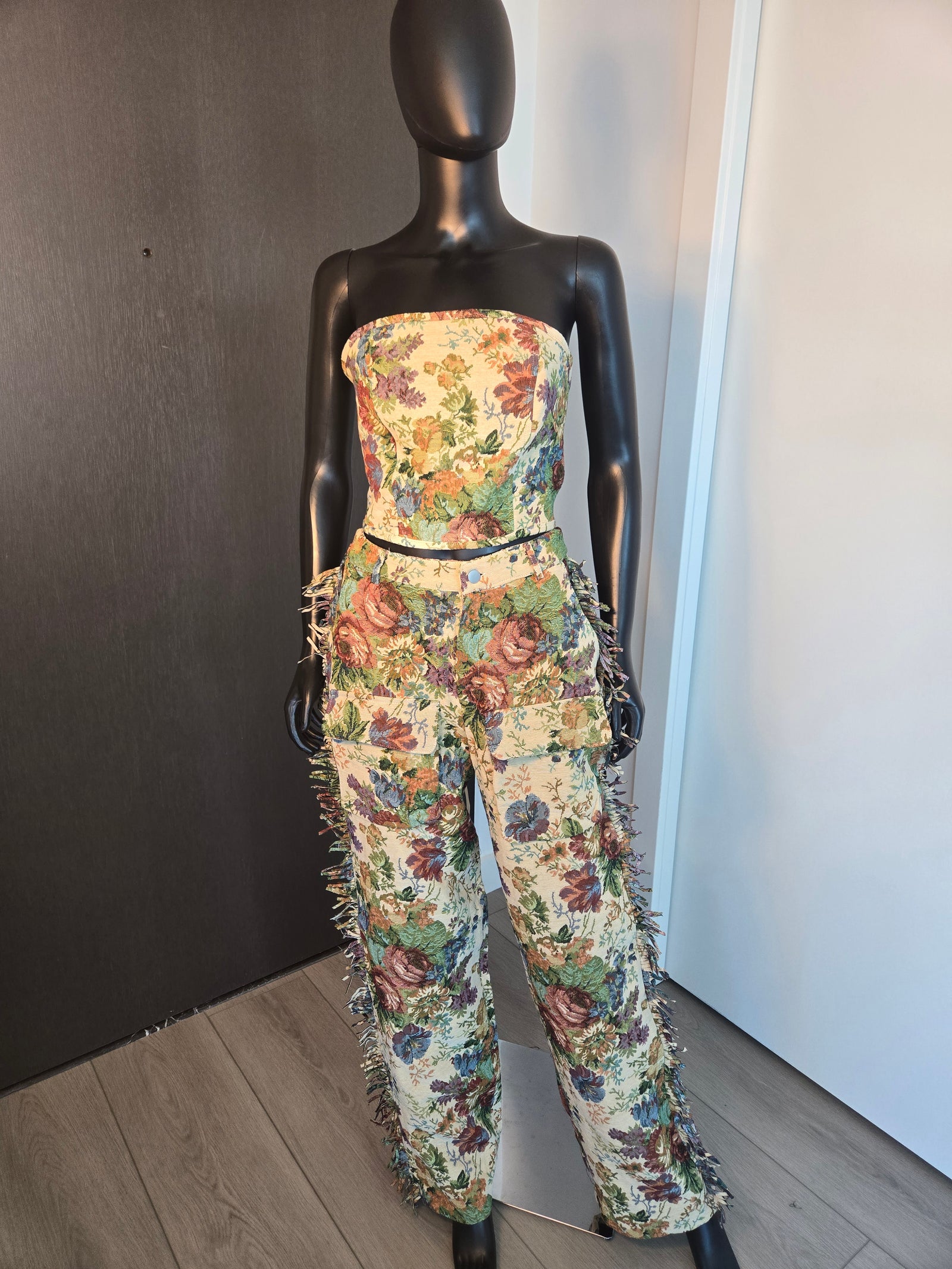 FLORAL PRINT PANT SET