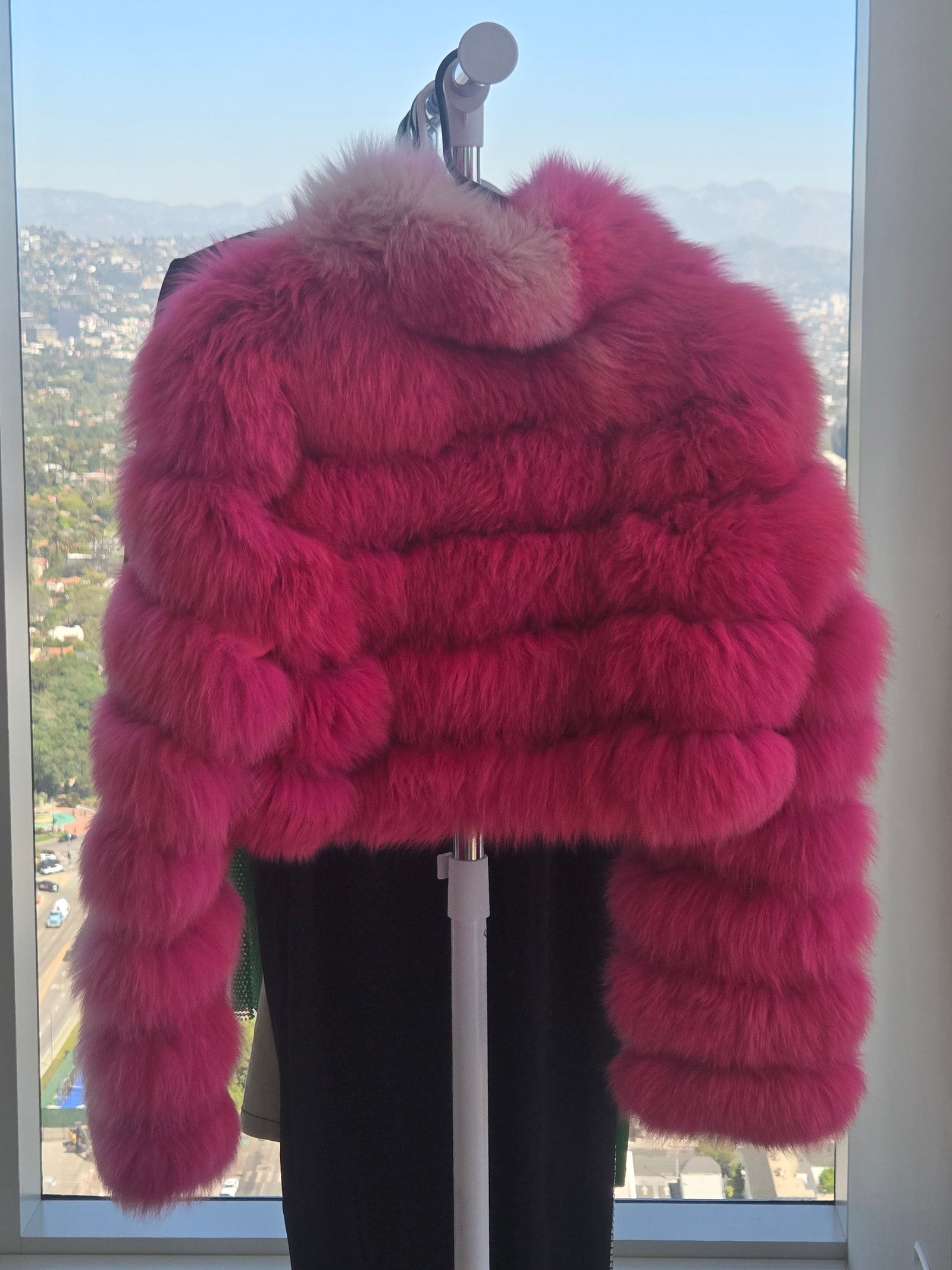 TWO TONE PINK JACKET MEDIUM
