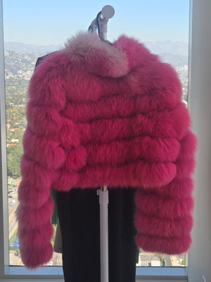 TWO TONE PINK JACKET MEDIUM