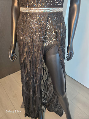 Sexy! Party Dress Black Medium