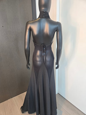 NEW!!! EVENING GOWN BLACK SMALL