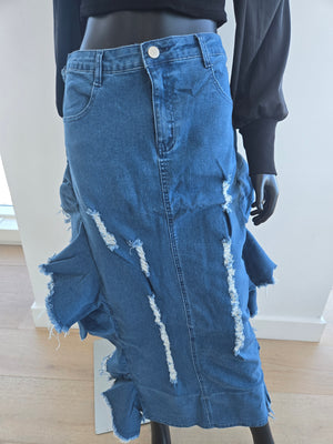 NEW!!! Denim Skirt Only Medium