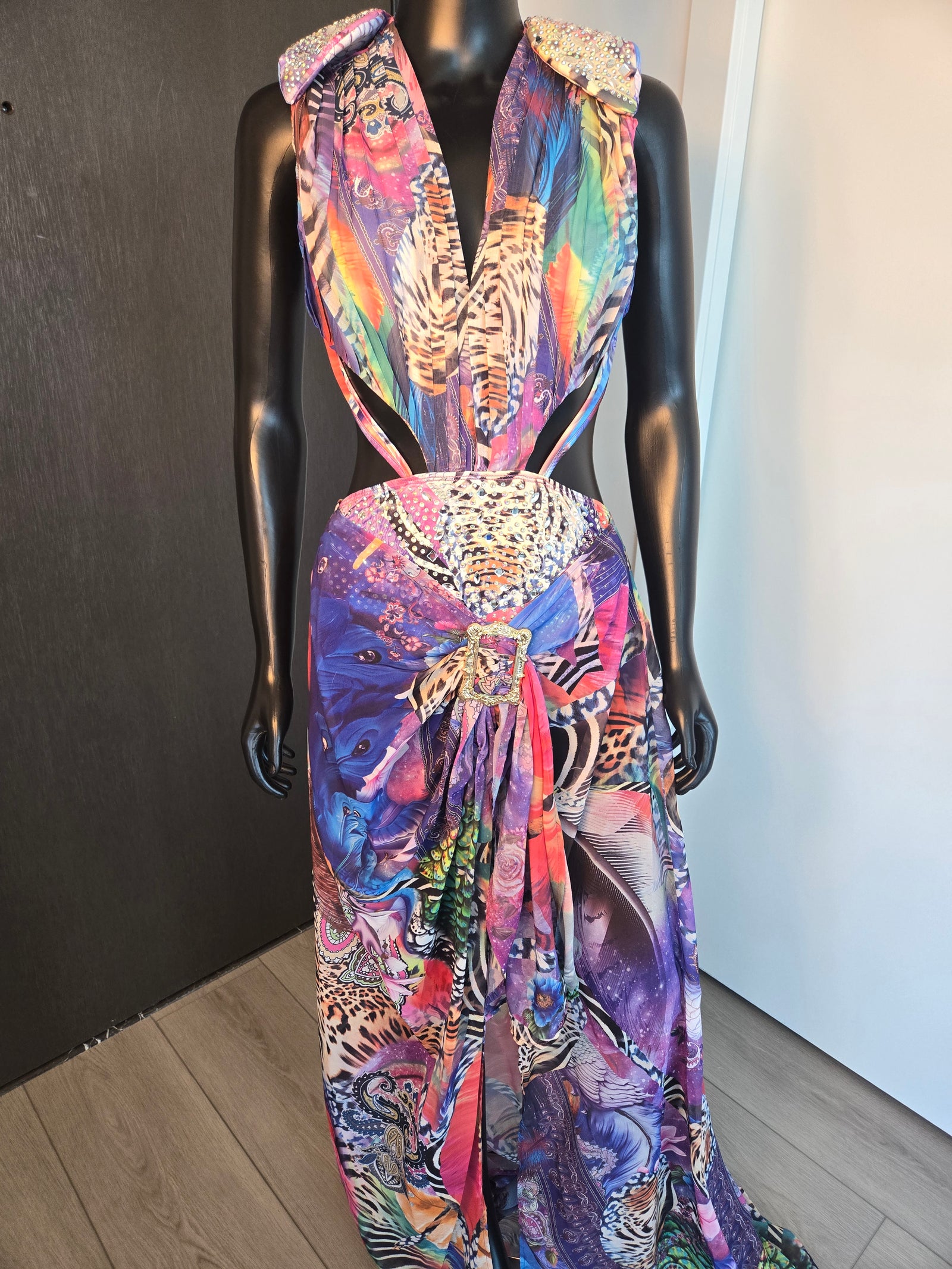MULTI-COLOR TWO PIECE LARGE