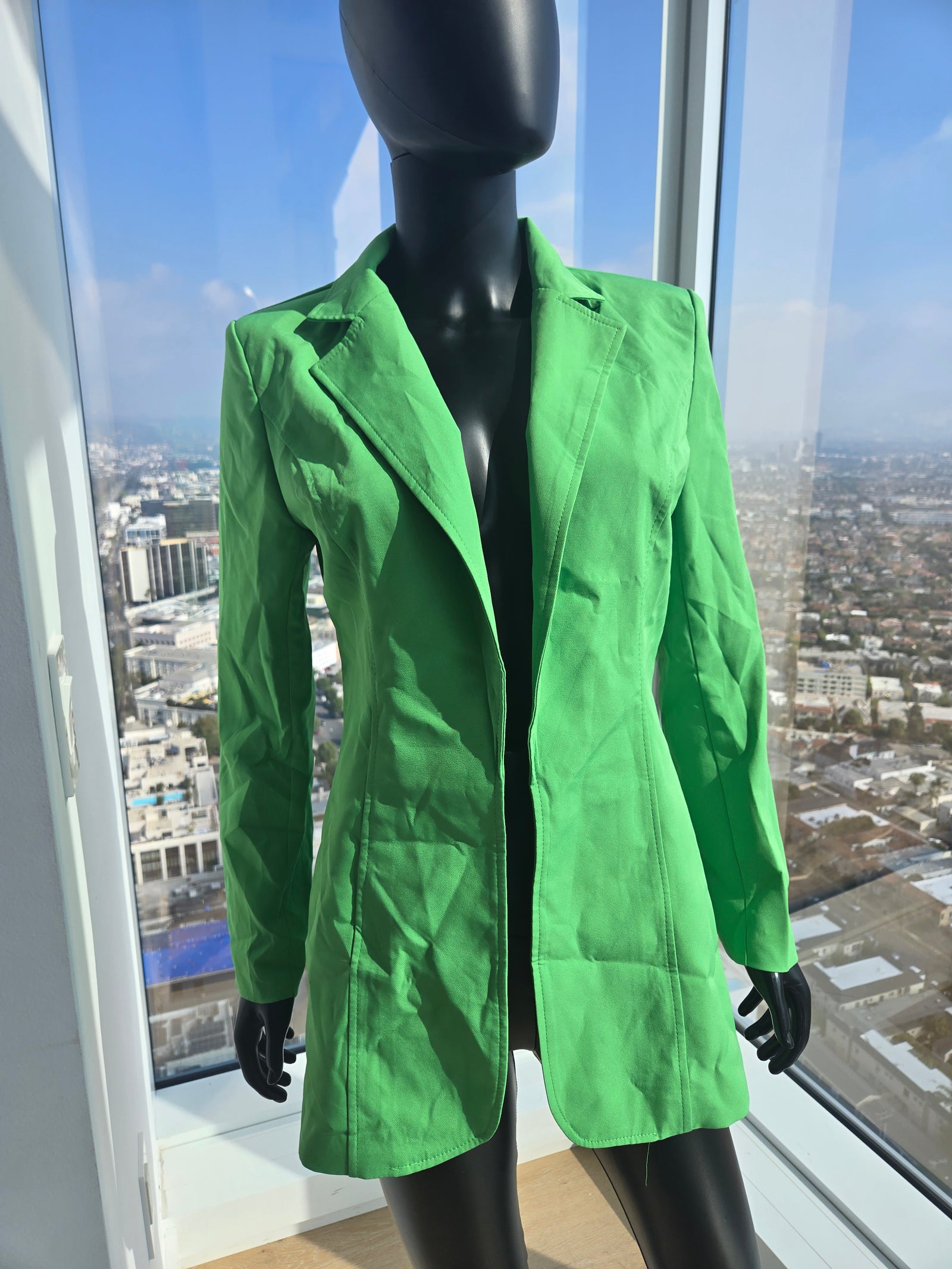 Bright Green Jacket, Size Medium