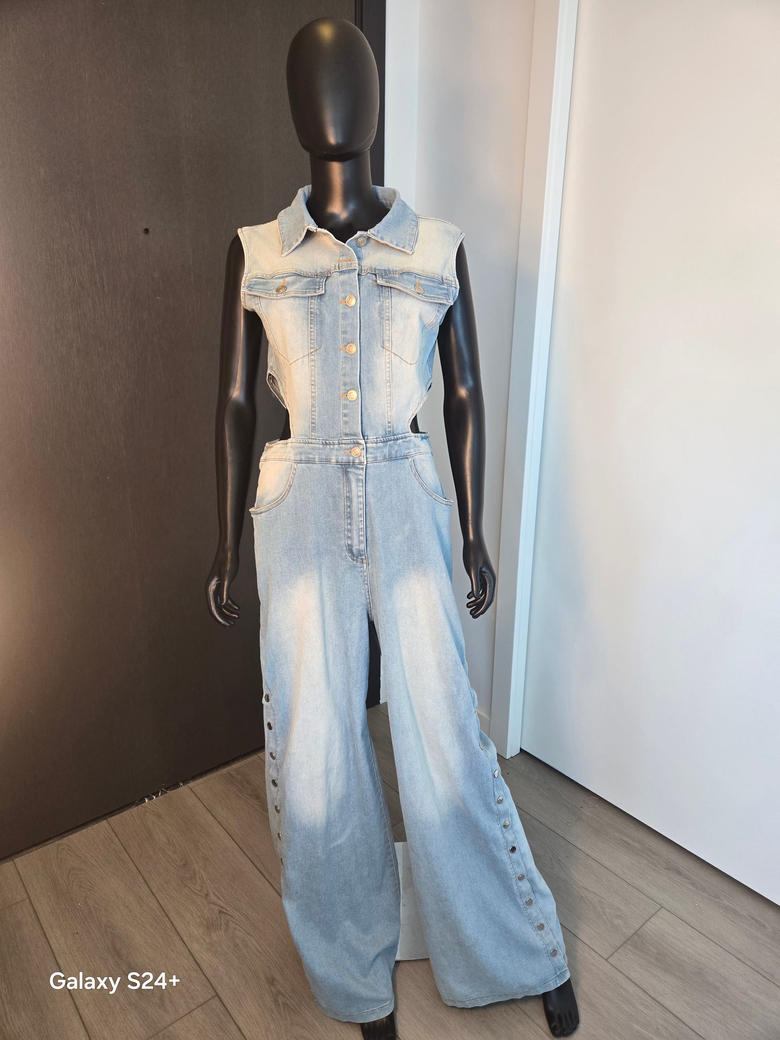 NEW!!! DENIM JUMPSUIT MEDIUM