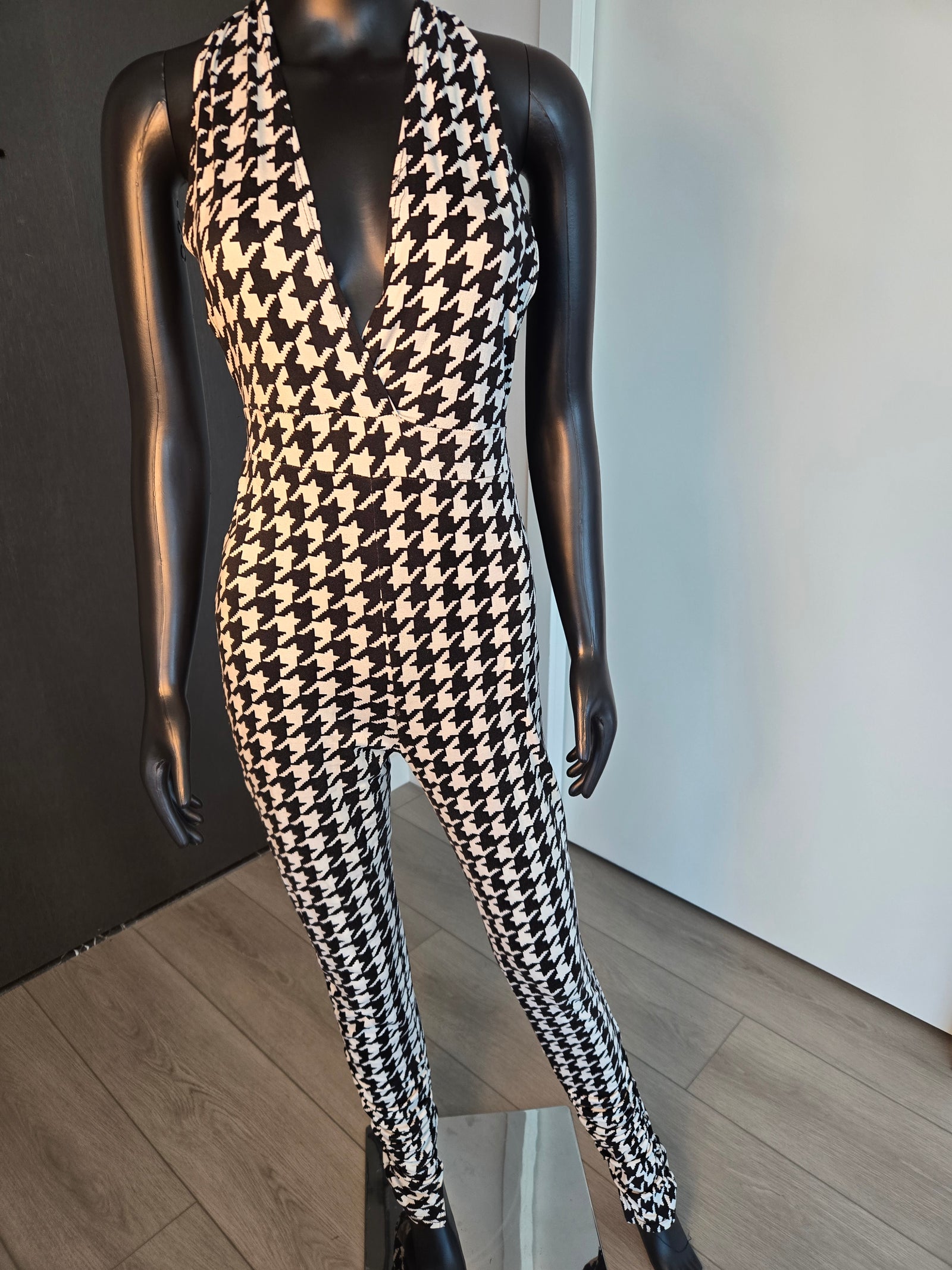 Black & White Jumpsuit,  size Medium