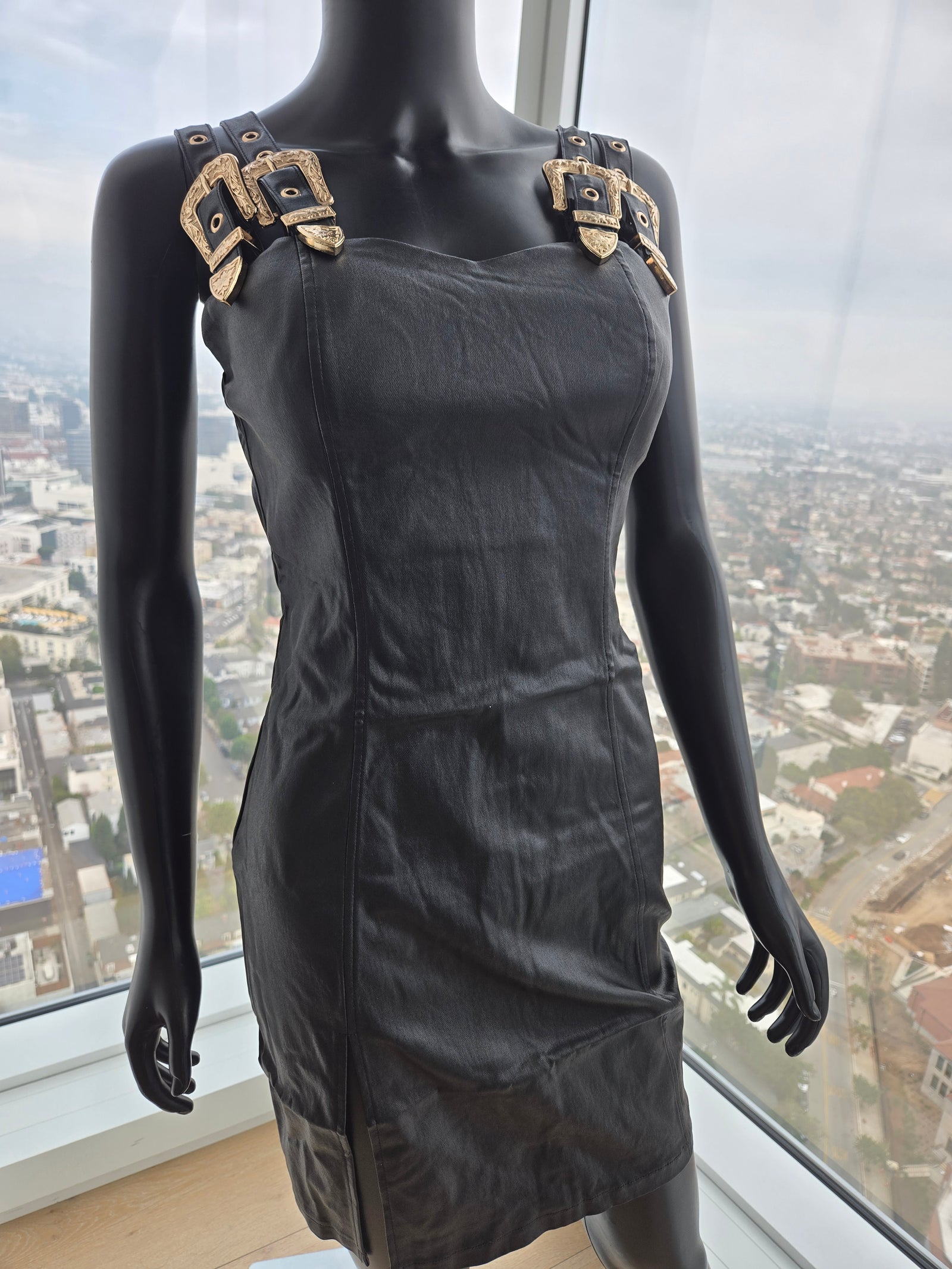 Black Strap Dress, New