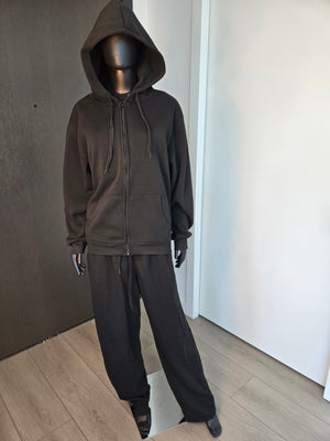 Fleece Jogger, Black, size 1XL