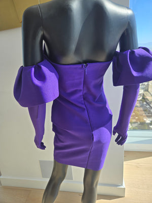 NEW!!BEAUTIFUL! PURPLE STRAPLESS MEDIUM